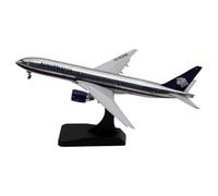 scale model 1:400 Scale Collectible Model For Aeromexico Boeing B777-200ER Die-cast Aircraft Model N745AM Flaps Down single plane