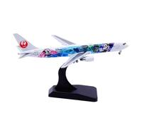 scale model 1:400 Scale Collectible Model For Japan Airlines JAL Boeing B767-300 Die-cast Metal Aircraft Model With Stand single plane