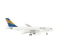 scale model 1:400 Scale For AC4PKMAW Aviation A310-300 PK-MAW Die-cast Metal Airplane Model Suitable For Boys Collection Gift single plane