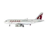 scale model 1:400 Scale For Qatar Amiri Flight A319-100 ACJ Die-cast Metal Aircraft Model Single Plane A7-HHJ single plane