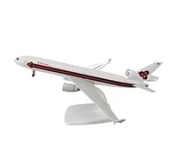 scale model 20cm Die-cast Metal MD-11 Alloy Airplane Model McDonnell Douglas Scale Toy Airplane Kit For Boys Aviation Aircraft single plane(Thai Airways)