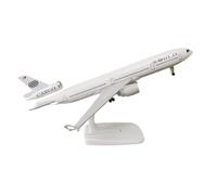 scale model 20cm Die-cast Metal MD-11 Alloy Airplane Model McDonnell Douglas Scale Toy Airplane Kit For Boys Aviation Aircraft single plane(Cargo plane)