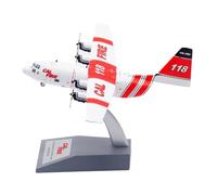 scale model Alloy 1:200 Scale Model For CAL FIRE Lockheed C-130H Hercules C5 L-182 Diecast Aircraft Collectible Model N118Z single plane