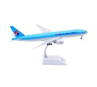 scale model Alloy Collectible Aircraft For Korean Air Cargo "SkyTeam" Boeing B777-200LRF Diecast 1:200 Scale Aircraft Model single plane