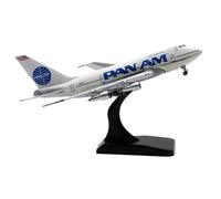 scale model Alloy Metal 1:400 Scale Model Aircraft For Pan Am Boeing B747SP Jet Aircraft Model N538PA With Stand single plane