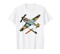 Scale Model Builder Military Aircraft Diorama Art Graphic T-Shirt