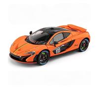 Scale Model Car Replica 1:24 Scale Alloy Diecast Metal Car Model For McLaren P1 GTR Adult Mini Collection Souvenir Ornaments Motor Vehicles(Orange)