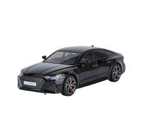 Scale Model Car Replica 1:24 Scale Model For Audi RS7 Alloy Diecast Metal Car Simulation Mini Trendy Souvenir Desktop Ornaments Motor Vehicles(Silver)