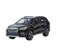 Scale Model Car Replica 1:30 Scale 15cm Long Alloy Diecast Metal Car Model For Subaru Forester Collectible Commemorative Ornaments Motor Vehicles(Black)