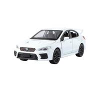 Scale Model Car Replica 1:30 Scale 15cm Long Alloy Diecast Metal Car Model For Subaru WRX STI Simulation Vehicles Collection Ornaments Motor Vehicles(White)