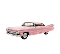 Scale Model Car Replica 1:32 Scale Alloy Diecast Metal Car Model For Cadillac Eldorado Biarritz Miniature Collectibles Ornaments Motor Vehicles(Red2)