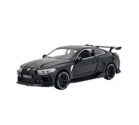 Scale Model Car Replica 1:32 Scale Simulation Alloy Diecast Metal Car Model For BMW M4 Miniature Collectibles Ornaments Motor Vehicles(Black)