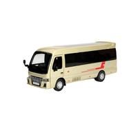 Scale Model Car Replica 1:32 Scale Simulation Alloy Diecast Metal Car Model For Toyota Coaster Static Desktop Collectible Ornaments Motor Vehicles(Gold)