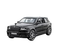 Scale Model Car Replica 15cm Long 1:32 Scale Alloy Diecast Metal Model Vehicles For Rolls Royce Cullinan Static Trendy Collectibles Motor Vehicles(Black)