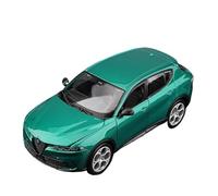Scale Model Car Replica 18cm Long 1:24 Scale Alloy Diecast Miniature Model Vehicle For Alfa Romeo Tonale Luxury Desktop Ornaments Motor Vehicles(Green)