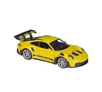 Scale Model Car Replica 19cm Long 1:24 Scale Simulated Alloy Diecast Metal Car Model For Porsche 911 GT3 RS Collectible Ornaments Motor Vehicles(Yellow)