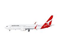 scale model Collectible Model For Qantas Boeing B737-800 Diecast 1:400 Scale Aircraft Jet Model VH-VZU single plane