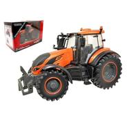 SCALE MODEL COMPATIBLE WITH TRATTORE VALTRA TZ54 METALLIC ORANGE 1:32 BRITAINS LC43273