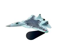 scale model Die-cast 1/100 Scale Collectible Model Static Ornaments For Russian Sukhoi SU-57 Fighter Military Model single plane(SU57 I)