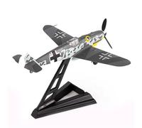 scale model Diecast 1:72 Scale Model Aircraft For German BF109G Elias Kuhlein Fighter Simulation Alloy Finished Model single plane