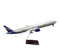 Scale model For 1:157 Scale Model Airplane 47cm Airplane B777 Russian Aviation Model Airplane With Lights And Wheels Die-cast Resin Single plane(Withlight)