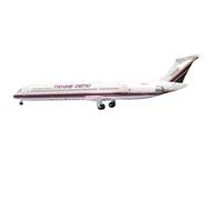 scale model For 1:200 Scale McDonnell Douglas MD-81 N980DC Die-cast Metal Airplane Model Simulation Hobby Collection Toy single plane