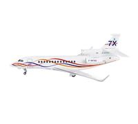 scale model For 1:200 Scale Model Airplane Kit NG71009 Aviation Falcon 7X F-WFBW Die-cast Metal Airplane Model Toy Boy Collection Gift single plane