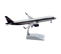 Scale model For 1:200 Scale Russian Airlines "SkyTeam" Airbus A321neo Alloy Metal Airplane Model Decoration VP-BPP Single plane
