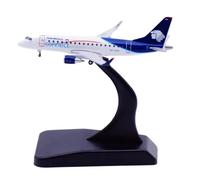 scale model For 1:400 Scale Model Aircraft Kit Aeromexico ERJ-170LR XA-GAQ Die-cast Metal Airplane Model Collection Toy Gift single plane