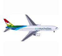 scale model For 1:400 Scale Model Airplane Toy Air Seychelles 767-300 Original Model Alloy Airplane Model Static Collection Toy Gift single plane