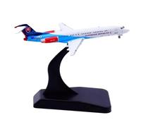 scale model For 1:400 Scale Model Slovakia Republic Fokker 100 OM-BYC Aircraft Model Alloy Finished Collection Toy Gift single plane