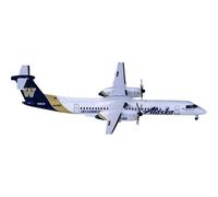 scale model For 1:400 Scale Passenger Aircraft Model Alaska Airlines Bombardier Dash 8 Q400 Alloy Airplane Model Souvenir Collection single plane