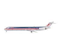 scale model For 1:400 Scale Passenger Aircraft Model NG83011 TWA Global Airlines MD-83 N9615W Alloy Aircraft Model Collection Toy single plane