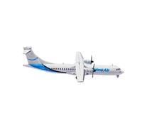 scale model For 1:400 Scale Toy Airplane Kit Airline ATR72-500 Alloy Adult Airplane Model Commemorative Collection single plane