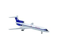 scale model For 1:500 Scale Toy Airplane Russian Aviation TU-154M Alloy Airplane Model Metal Airplane Ornaments Gift Collection Display single plane