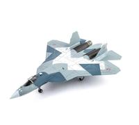 Scale model For 1:72 Scale Model Aircraft Toy Zhuhai Airshow AF1 Russian Air Force SU-57 Stealth Fighter Alloy Metal Aircraft Model Single plane