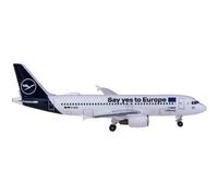 scale model For 533614 Lufthansa A320 D-AIZG Say Yes To Europe Die-Cast 1:500 Scale Aircraft Metal Miniatures single plane