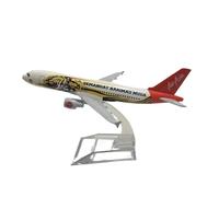 scale model For AirAsia Tiger A320 Aircraft SEMANOAT HARIMAU MUDA Metal Aircraft Model 1:400 Scale Die-cast Model Aircraft single plane(Asia Tiger a320)