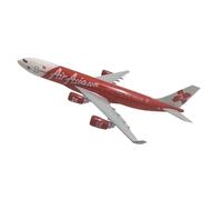 scale model For AirAsia Tiger A320 Aircraft SEMANOAT HARIMAU MUDA Metal Aircraft Model 1:400 Scale Die-cast Model Aircraft single plane(Asia Airbus 340)