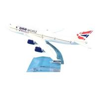 scale model For One World Boeing 747 Metal Aircraft Model Diecast 1:400 Scale Model Aircraft Static Display Collection Model single plane