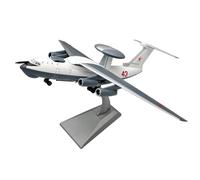 scale model For Soviet Beriev A-50 Main Early Warning Aircraft Model Die-cast 1:200 Scale Aircraft Model Decorative Ornaments single plane