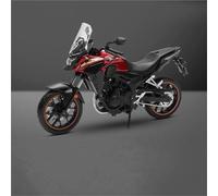 Scale Model Motorcycle Diecast Metal Miniature Model 1/12 Collection Gift For H-ONDA CB400X(Black- Silver)
