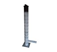 Scale Model Scenery KX032-OO Modern Industrial Chimney Kit For OO Scale Model Railway Layouts & 1:76 Diecast Dioramas