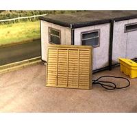 Scale Model Scenery LX155-OO Pre-Cut 6FT Fence Panels For OO Scale Model Railway Layouts & 1:76 Diecast Dioramas