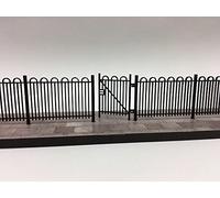 Scale Model Scenery LX420-OO Laser Cut 4ft School/Park Hairpin Railings For OO Scale Model Railway Layouts & 1:76 Diecast Dioramas