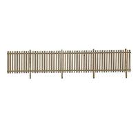 Scale Model Scenery LX429-OO Tri-Spike 2m Palisade Security Fencing & Gates For OO Scale Model Railway Layouts & 1:76 Diecast Dioramas
