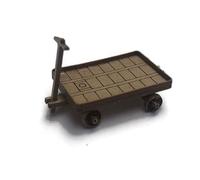 Scale Model Scenery LX480-OO GWR Luggage Trolley (Pack of 3) For OO Scale Model Railway Layouts & 1:76 Diecast Dioramas