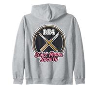 Scale Model Society 1:64 Diecast Customizer Hobby Badge Zip Hoodie