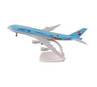 scale model Toy Airplane Kids Gift For Korean Air Boeing 747 B747 Die-cast Metal Airplane Model With Wheels 20 Cm single plane