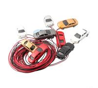 Scale model train scenery car, Suitable For Railway And Urban Road Building Layout, Scale Model Train Scenery Car With Headlights And Taillights